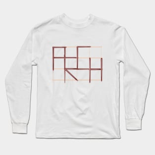 3X4 Sketchy ARCH Long Sleeve T-Shirt